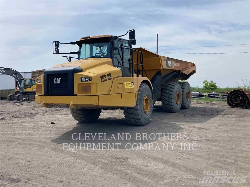 CAT 745 Kloubové dempry