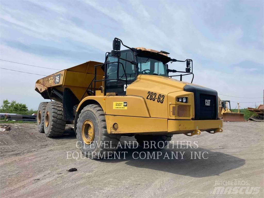 CAT 745 Kloubové dempry