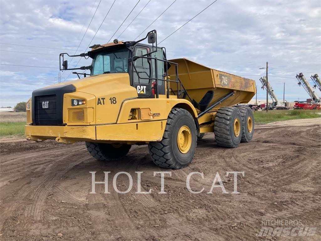 CAT 745 Kloubové dempry