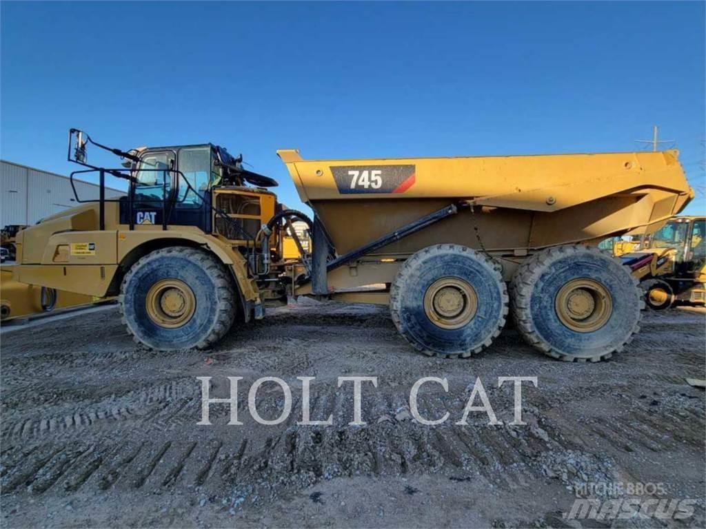 CAT 745 Kloubové dempry