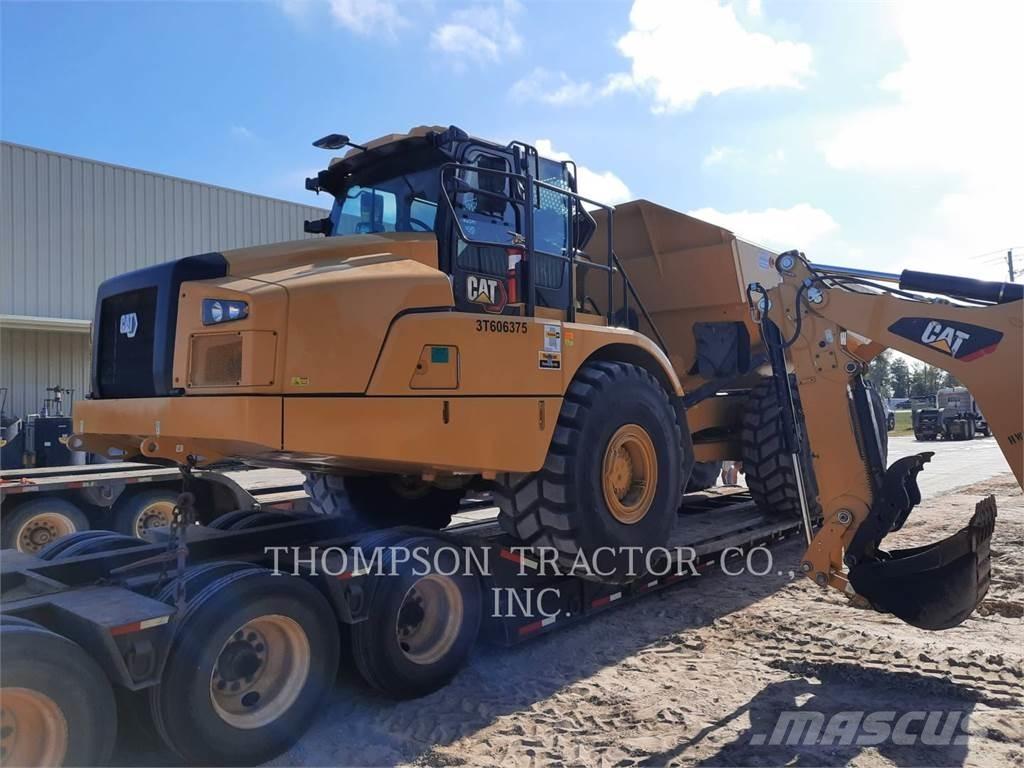 CAT 745 Kloubové dempry