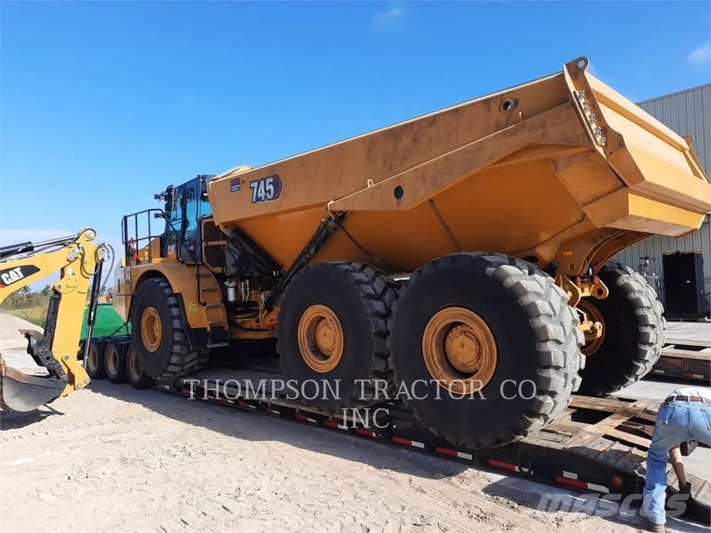 CAT 745 Kloubové dempry