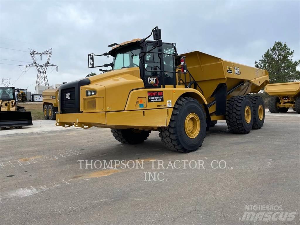 CAT 745 Kloubové dempry