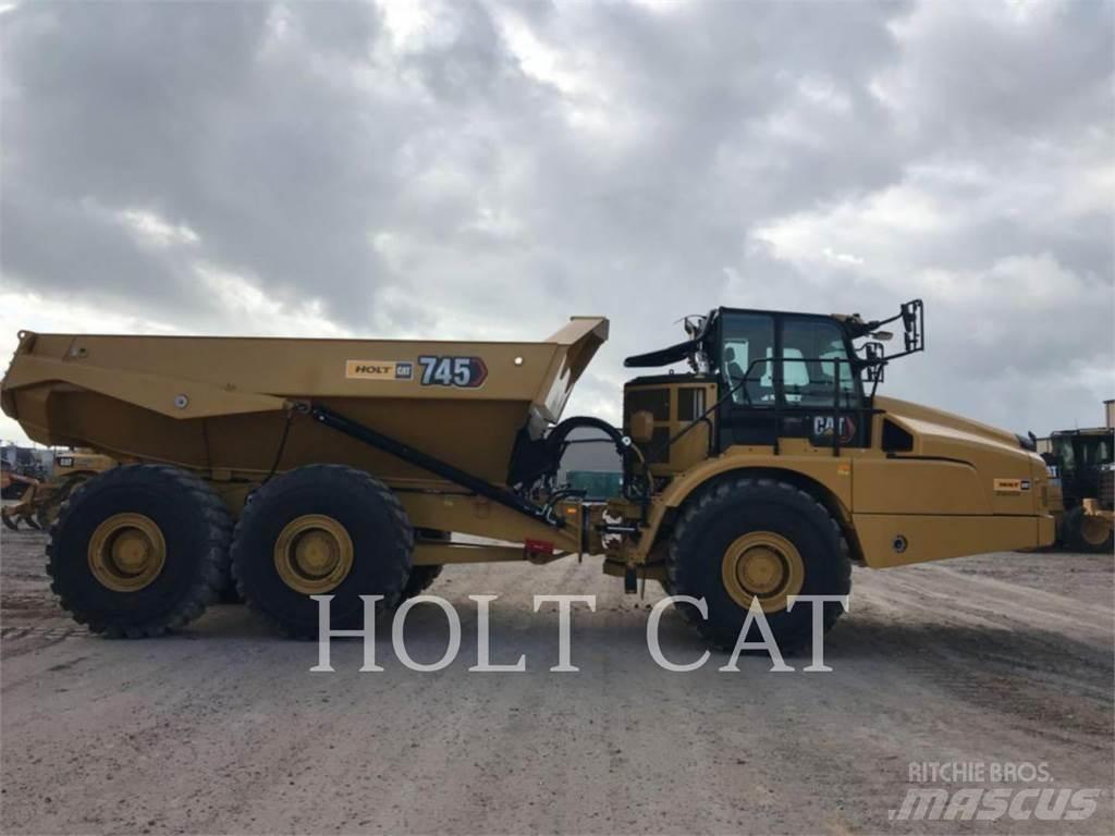 CAT 745 Kloubové dempry