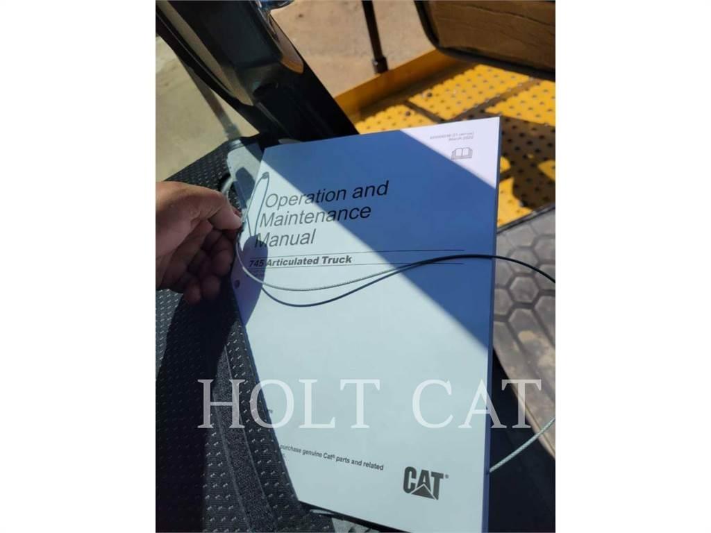 CAT 745 Kloubové dempry