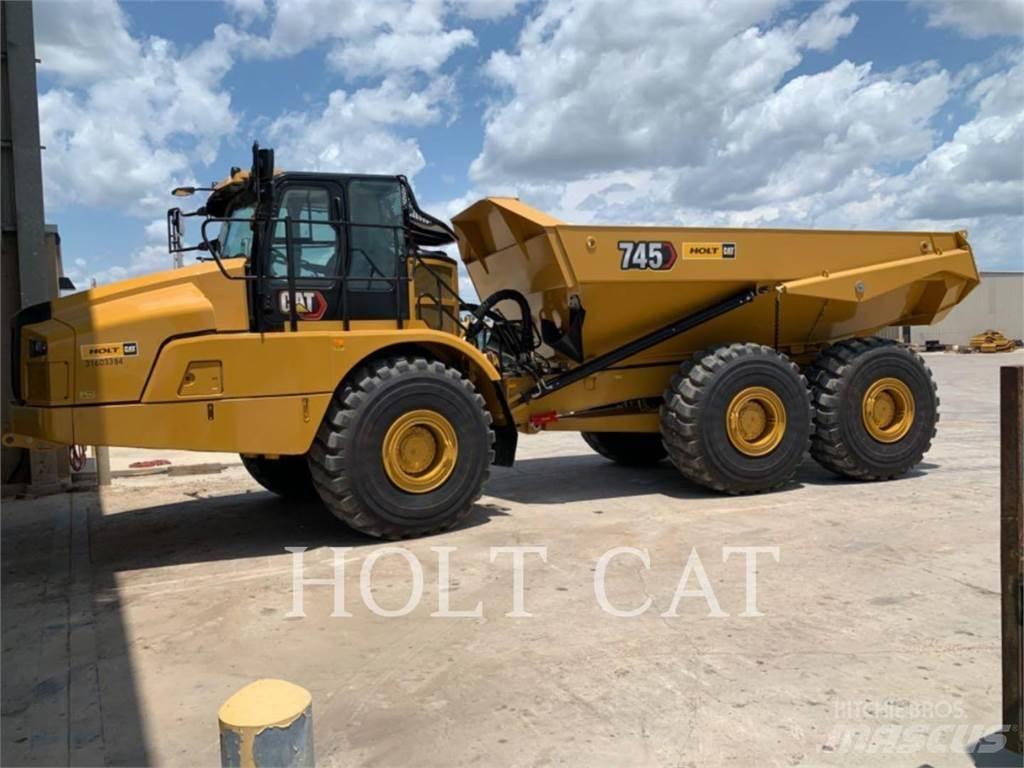 CAT 745 Kloubové dempry