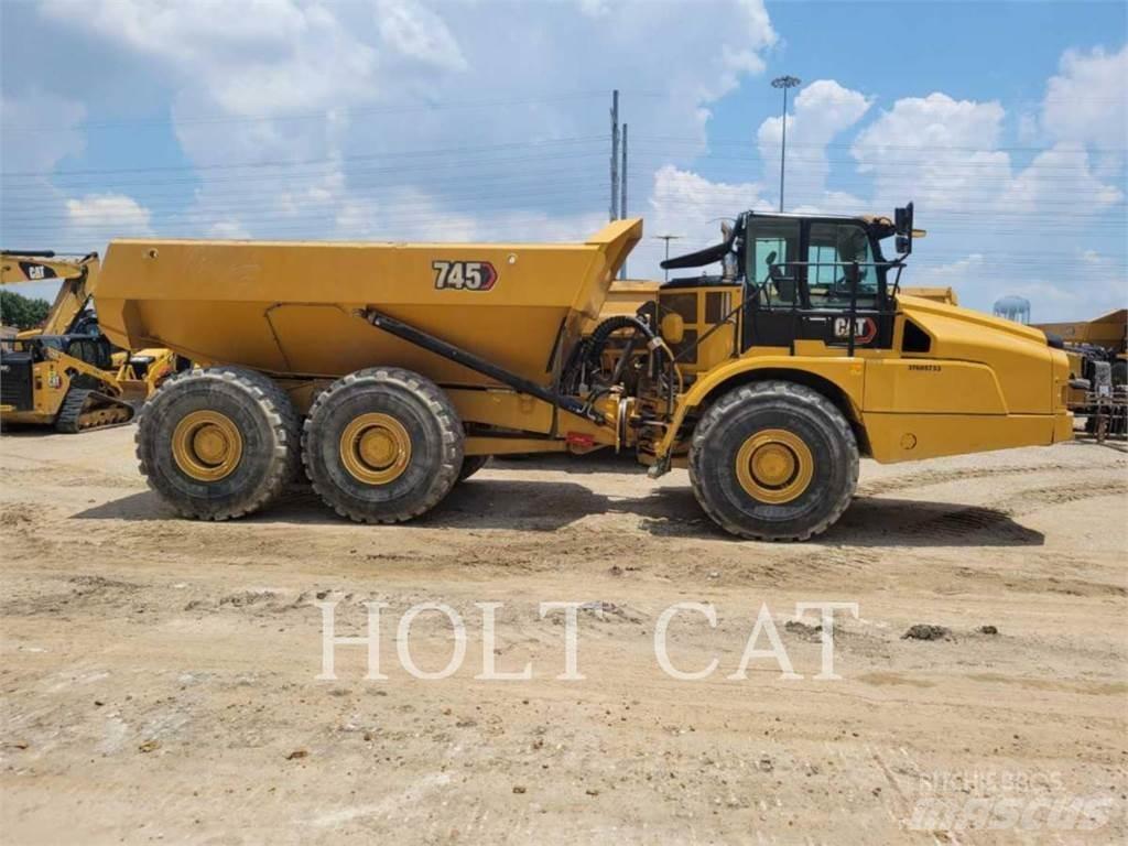 CAT 745 Kloubové dempry