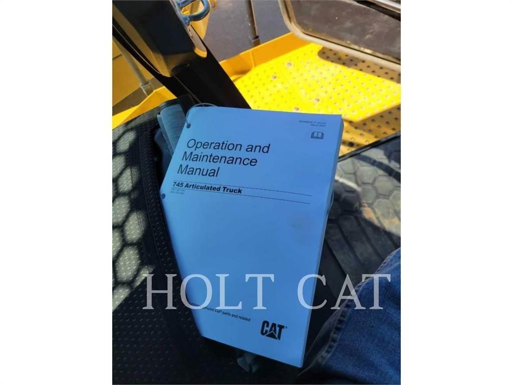 CAT 745 Kloubové dempry