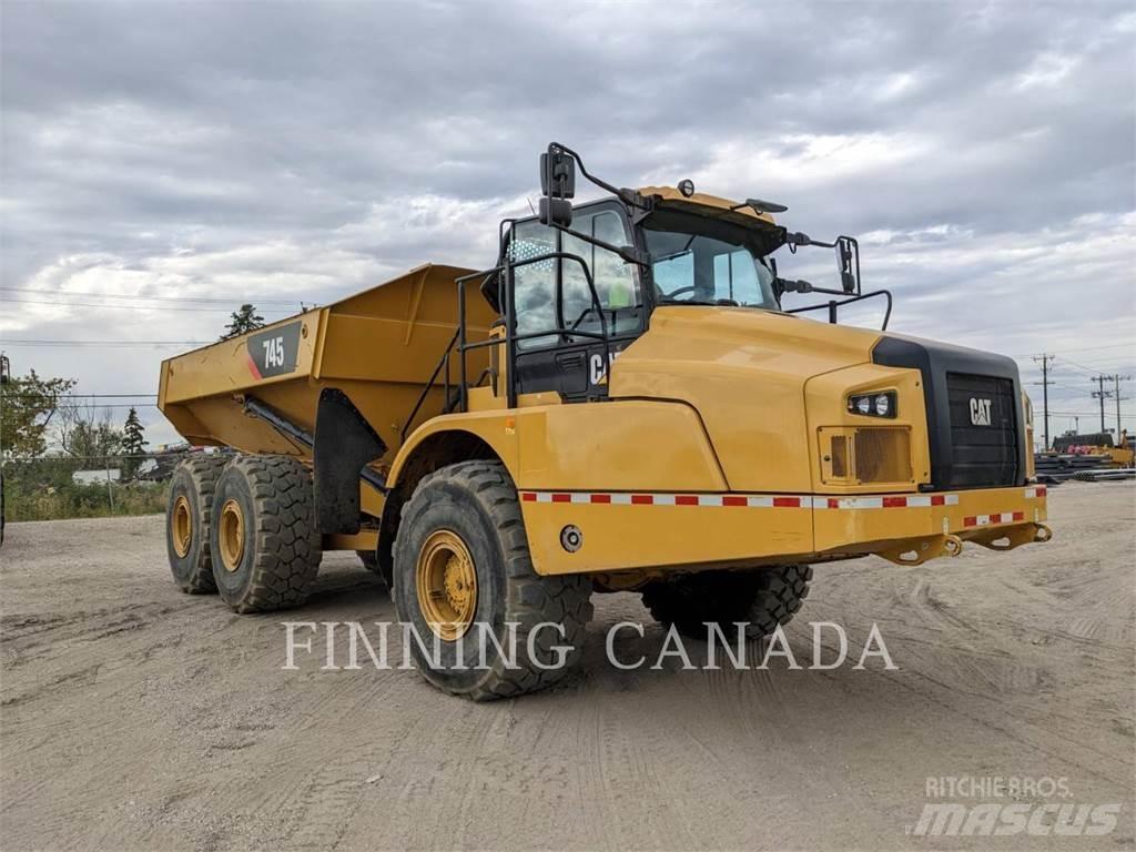 CAT 745 Kloubové dempry