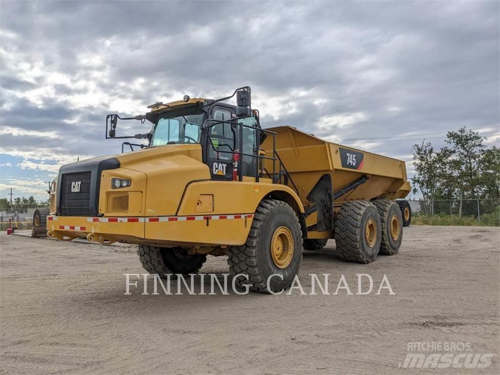 CAT 745 Kloubové dempry