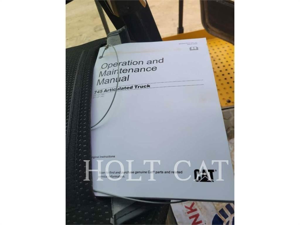 CAT 745 Kloubové dempry