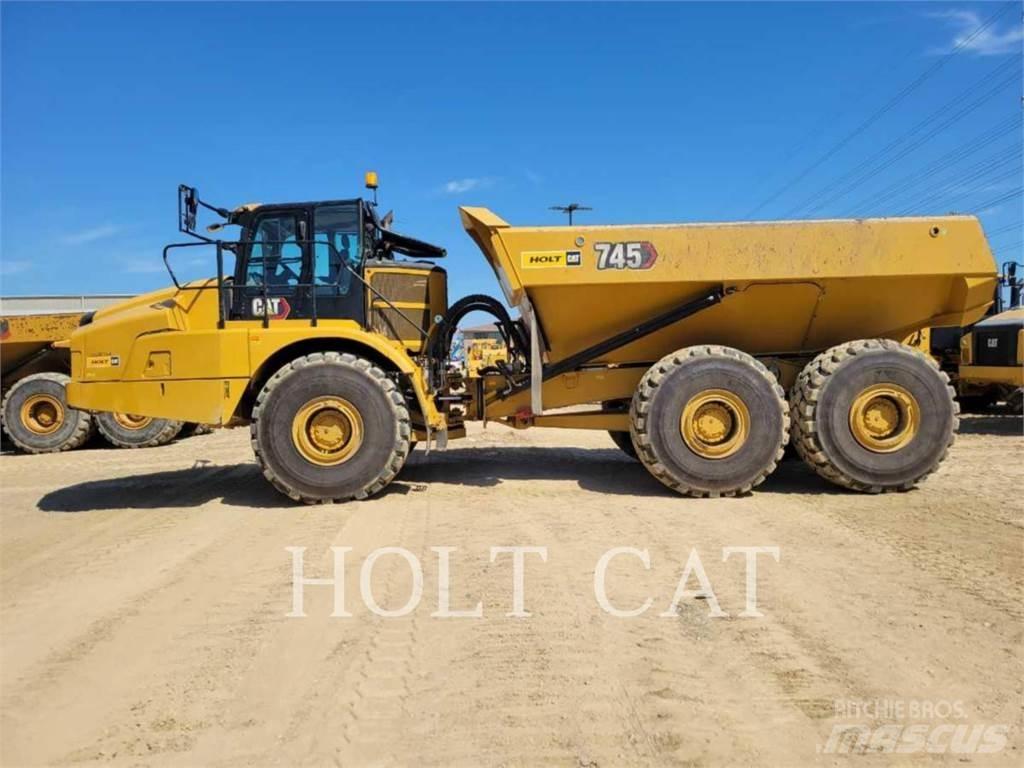 CAT 745 Kloubové dempry