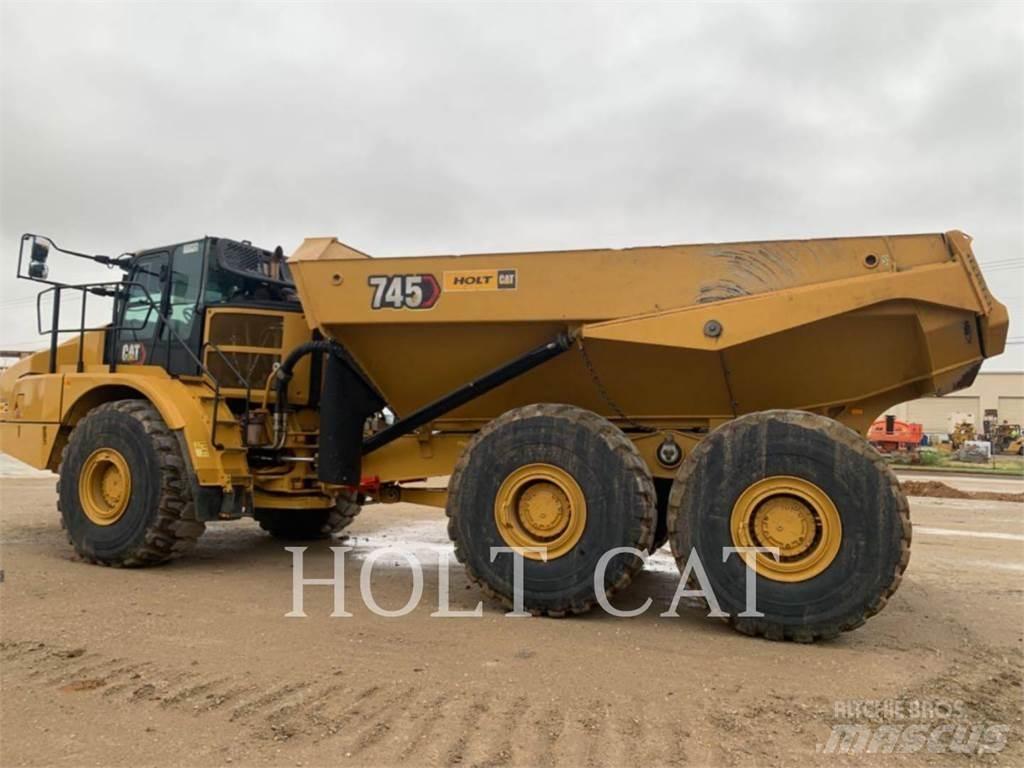CAT 745 Kloubové dempry