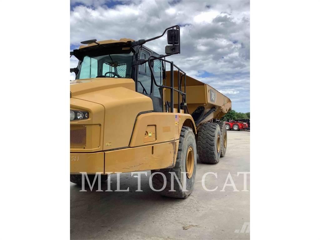 CAT 745 Kloubové dempry