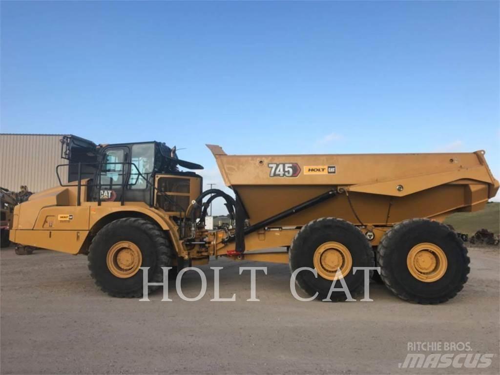 CAT 745 Kloubové dempry