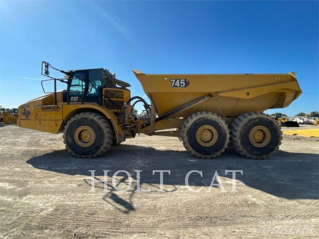 CAT 745 Kloubové dempry