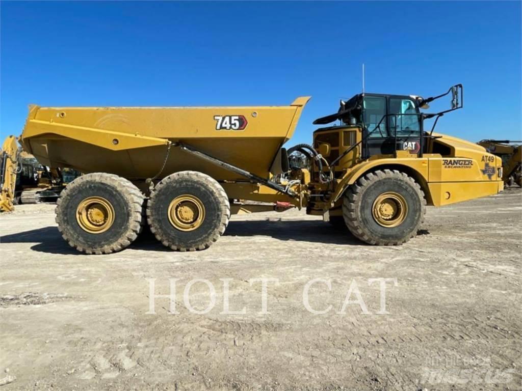 CAT 745 Kloubové dempry