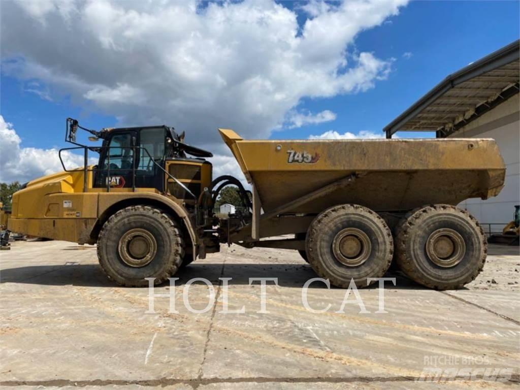 CAT 745 Kloubové dempry