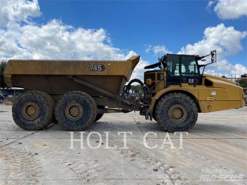 CAT 745 Kloubové dempry