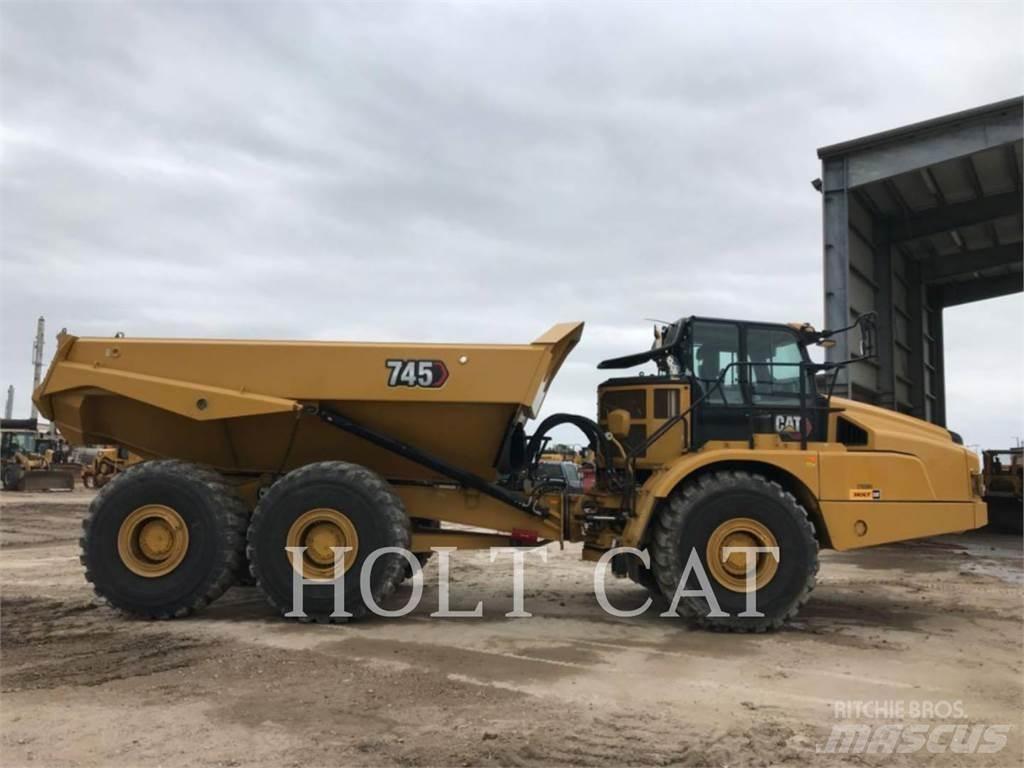 CAT 745 Kloubové dempry