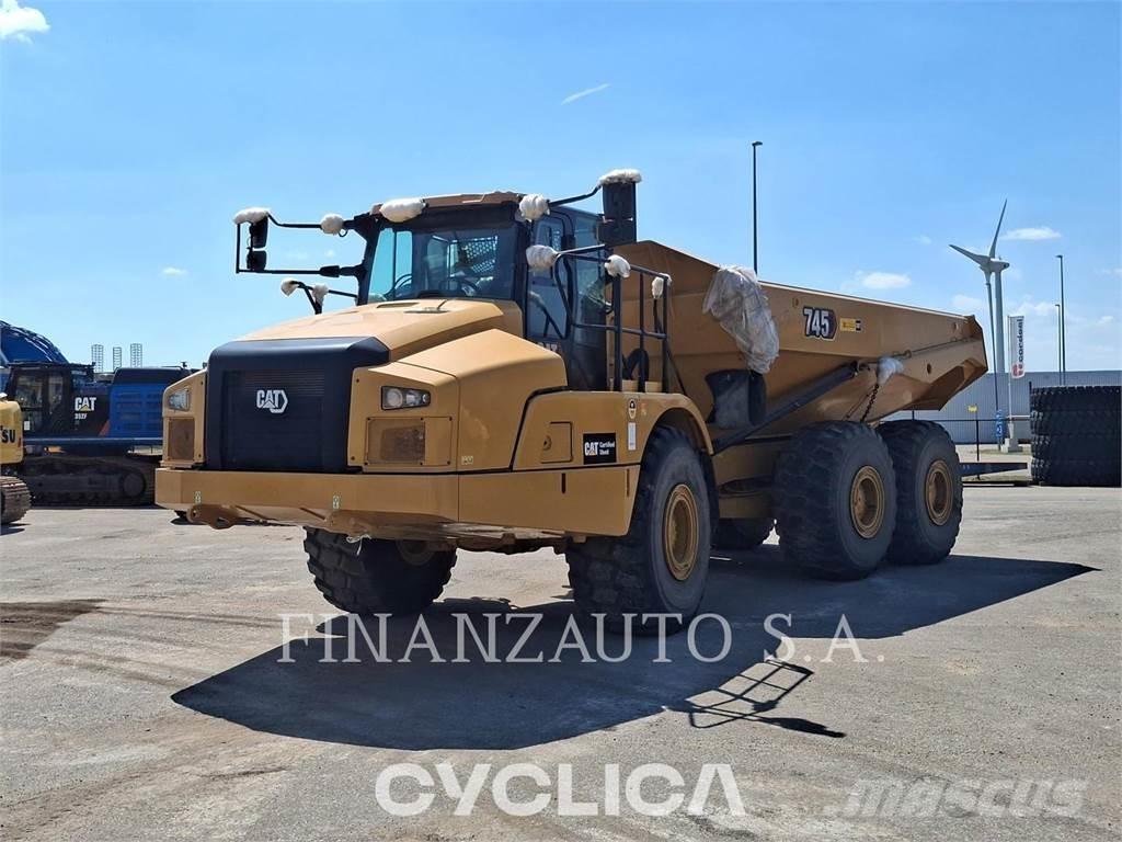 CAT 745 Kloubové dempry