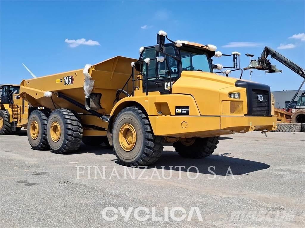 CAT 745 Kloubové dempry