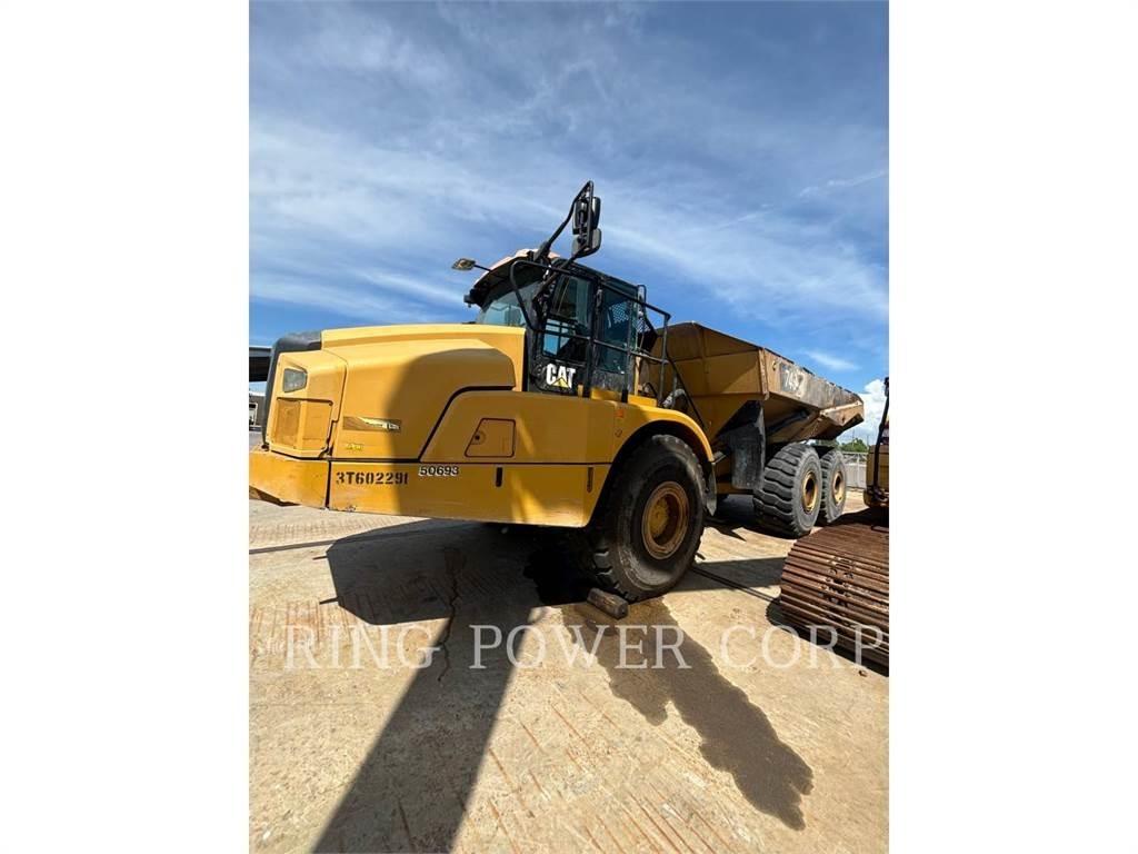CAT 745 Kloubové dempry