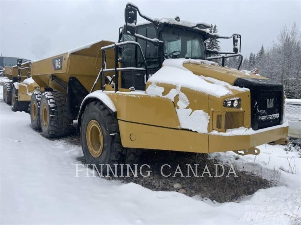 CAT 745 Kloubové dempry
