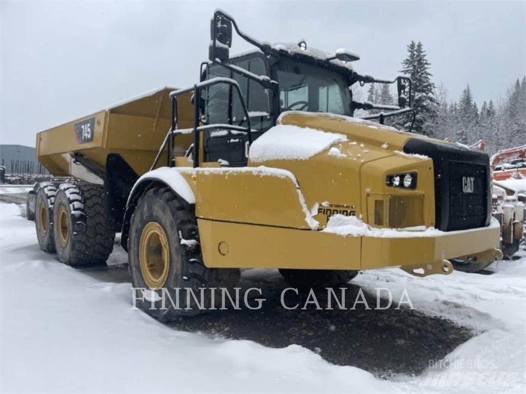 CAT 745 Kloubové dempry