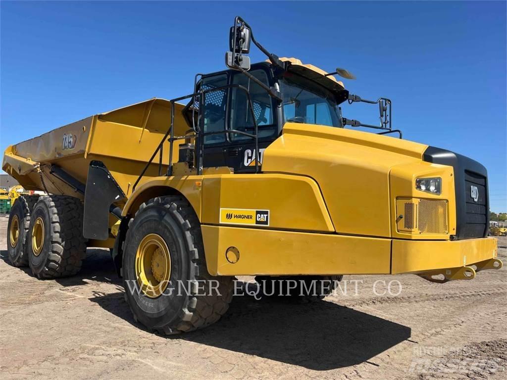 CAT 745 Kloubové dempry