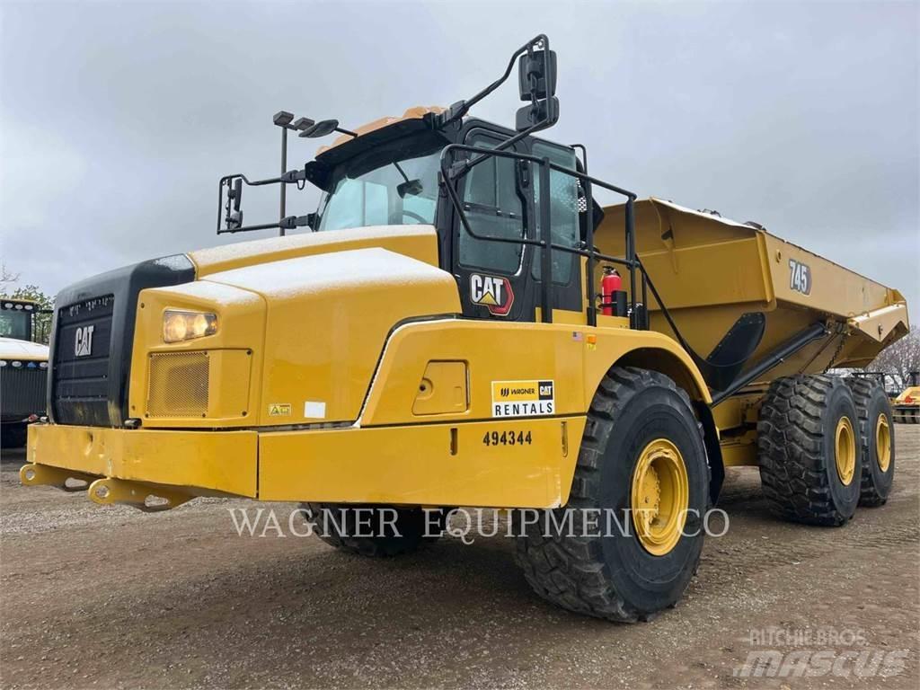 CAT 745 Kloubové dempry