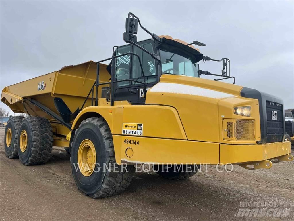 CAT 745 Kloubové dempry