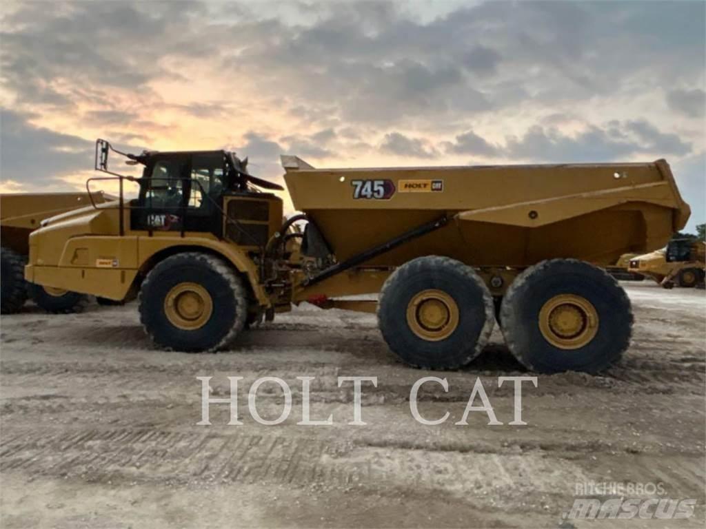 CAT 745 Kloubové dempry