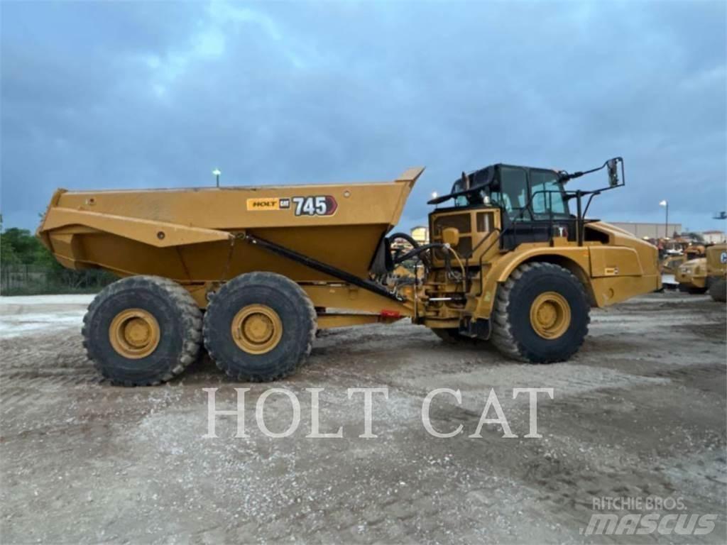 CAT 745 Kloubové dempry