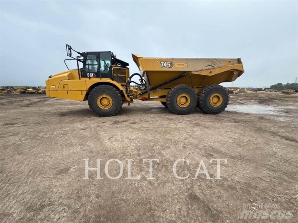 CAT 745 Kloubové dempry