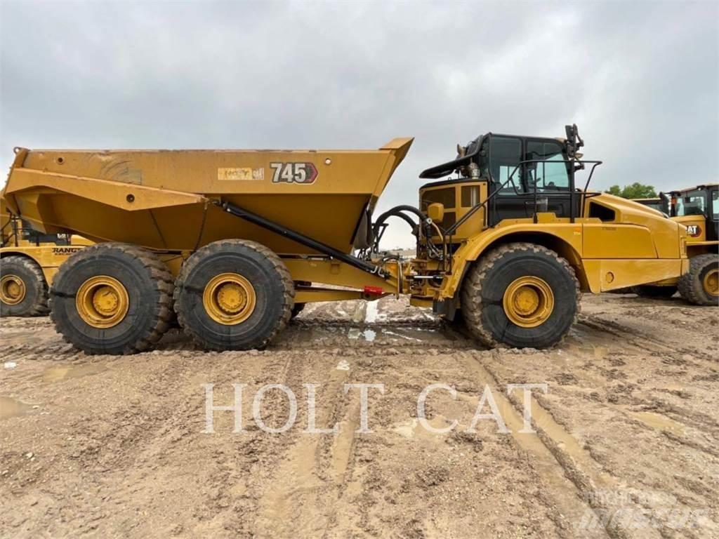 CAT 745 Kloubové dempry
