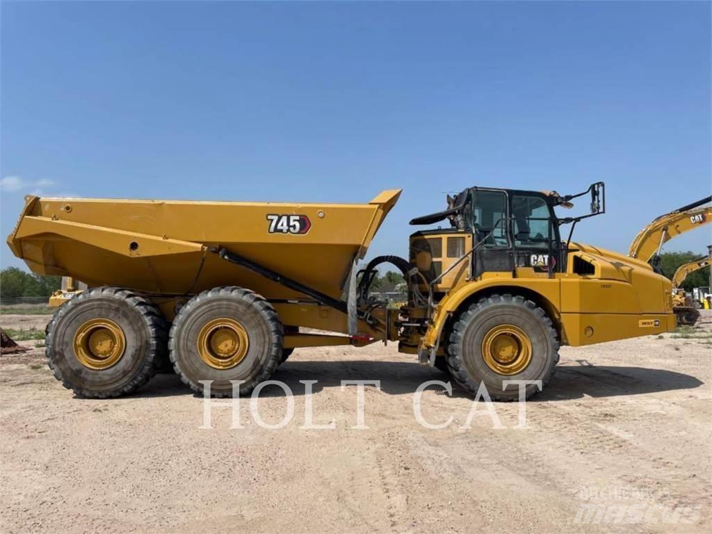 CAT 745 Kloubové dempry