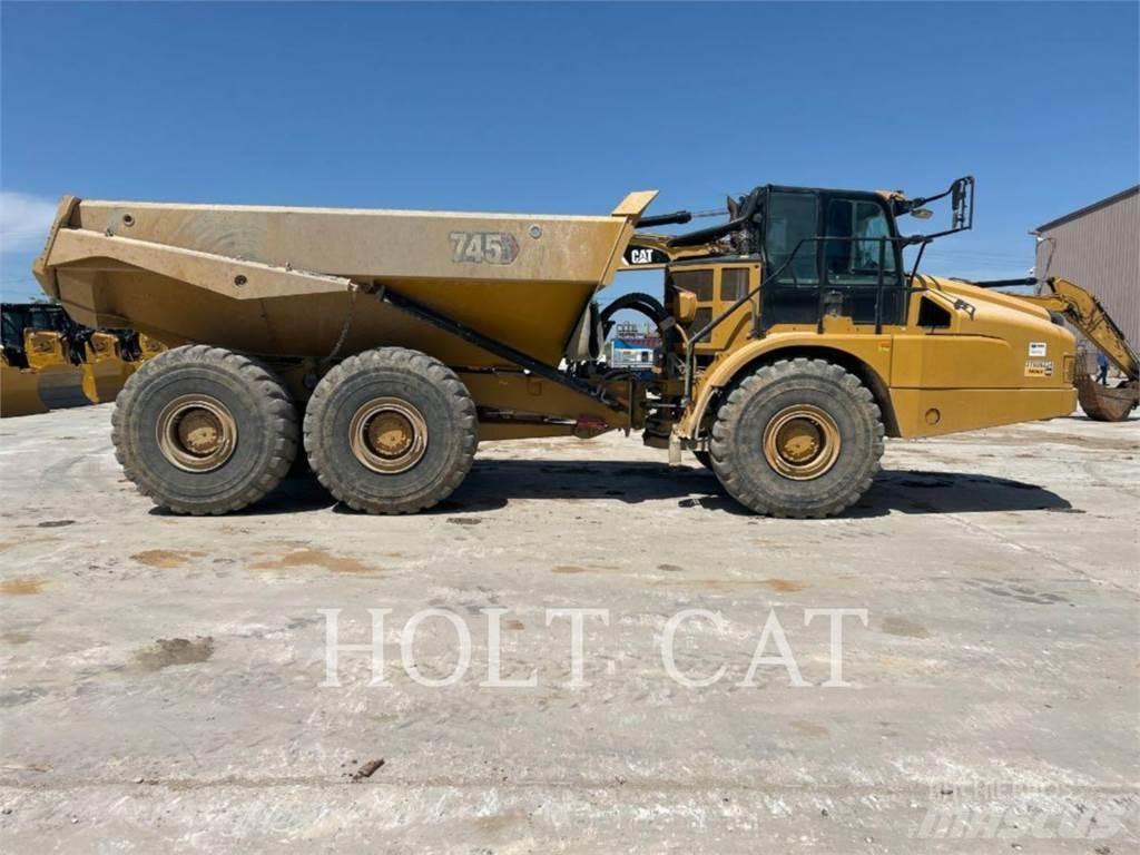 CAT 745 Kloubové dempry