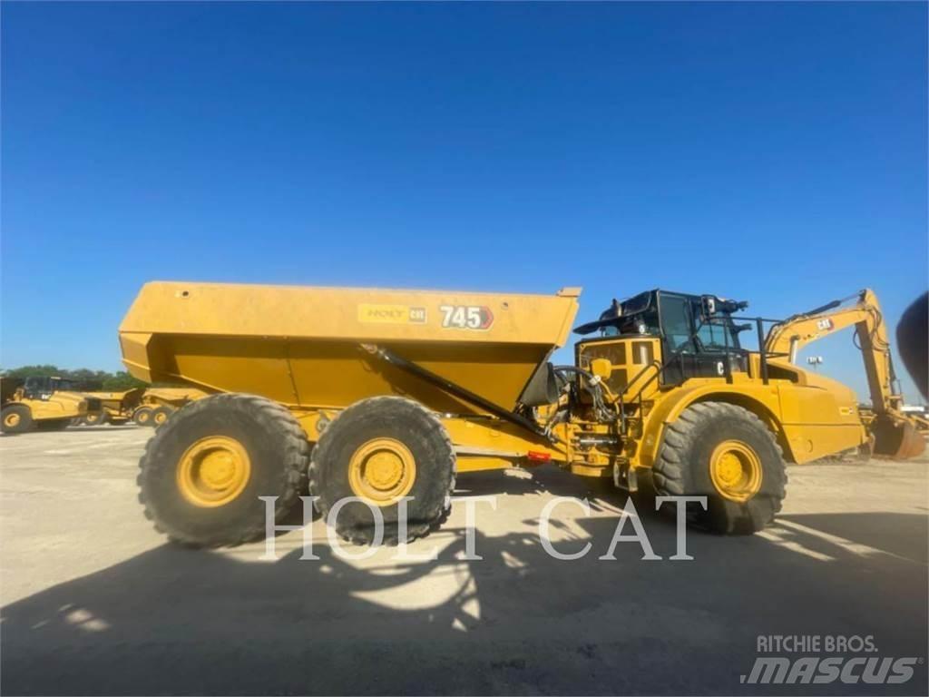 CAT 745 Kloubové dempry