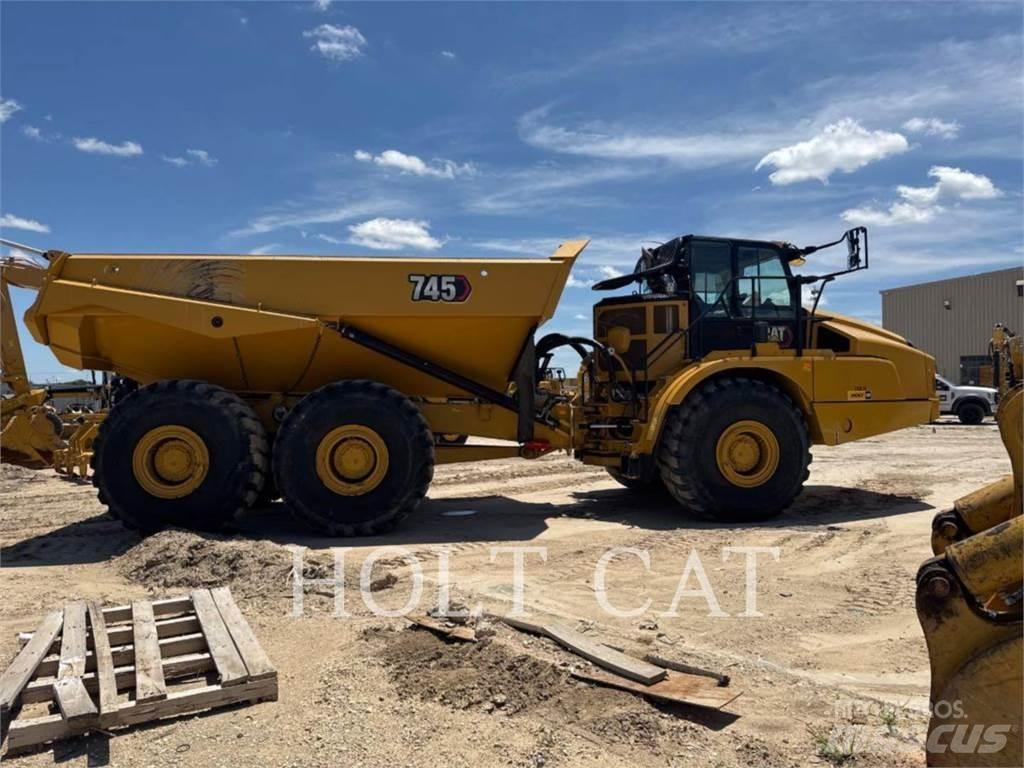 CAT 745 Kloubové dempry
