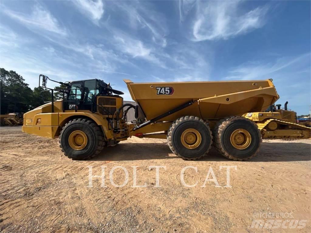 CAT 745 Kloubové dempry