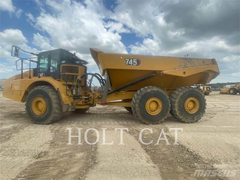 CAT 745 Kloubové dempry