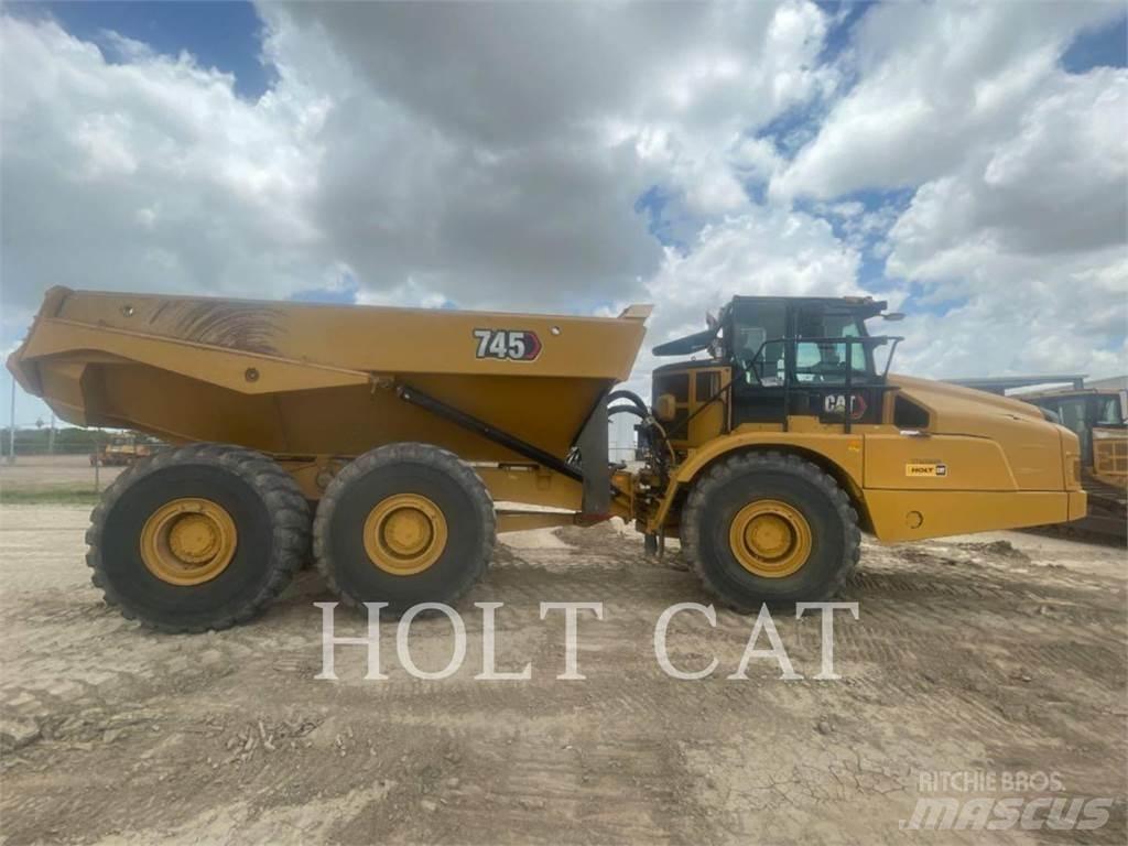 CAT 745 Kloubové dempry