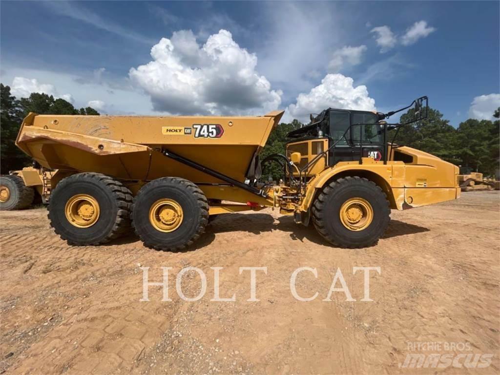 CAT 745 Kloubové dempry