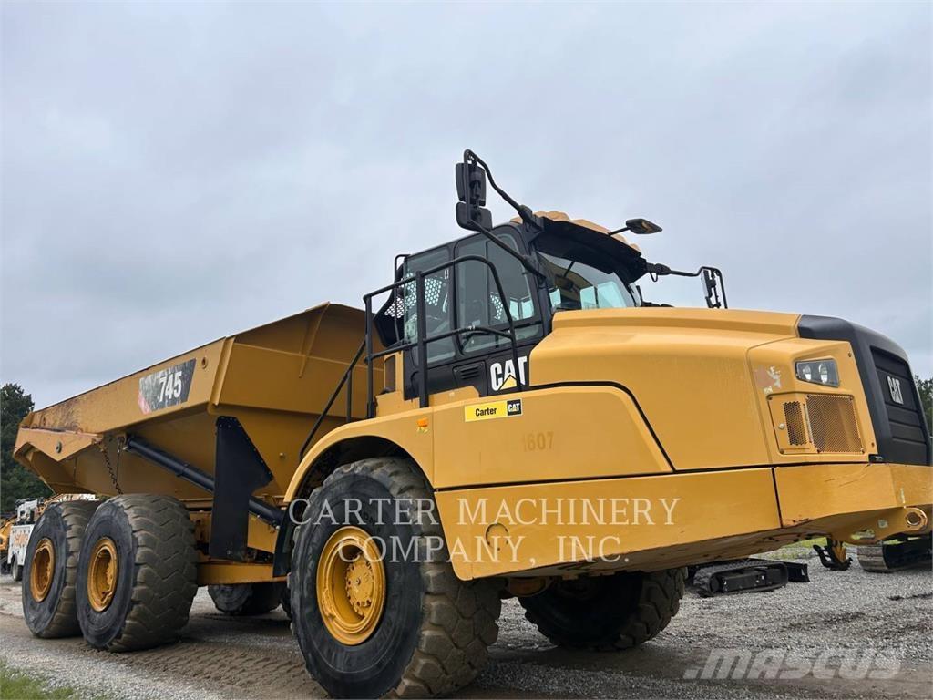 CAT 745 Kloubové dempry