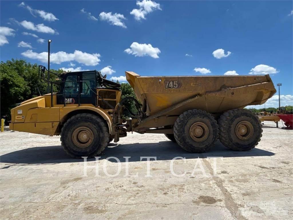 CAT 745 Kloubové dempry
