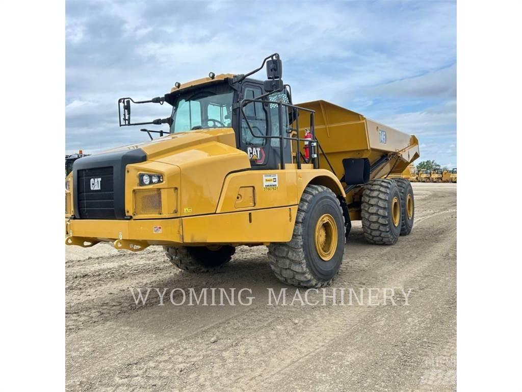 CAT 745 Kloubové dempry