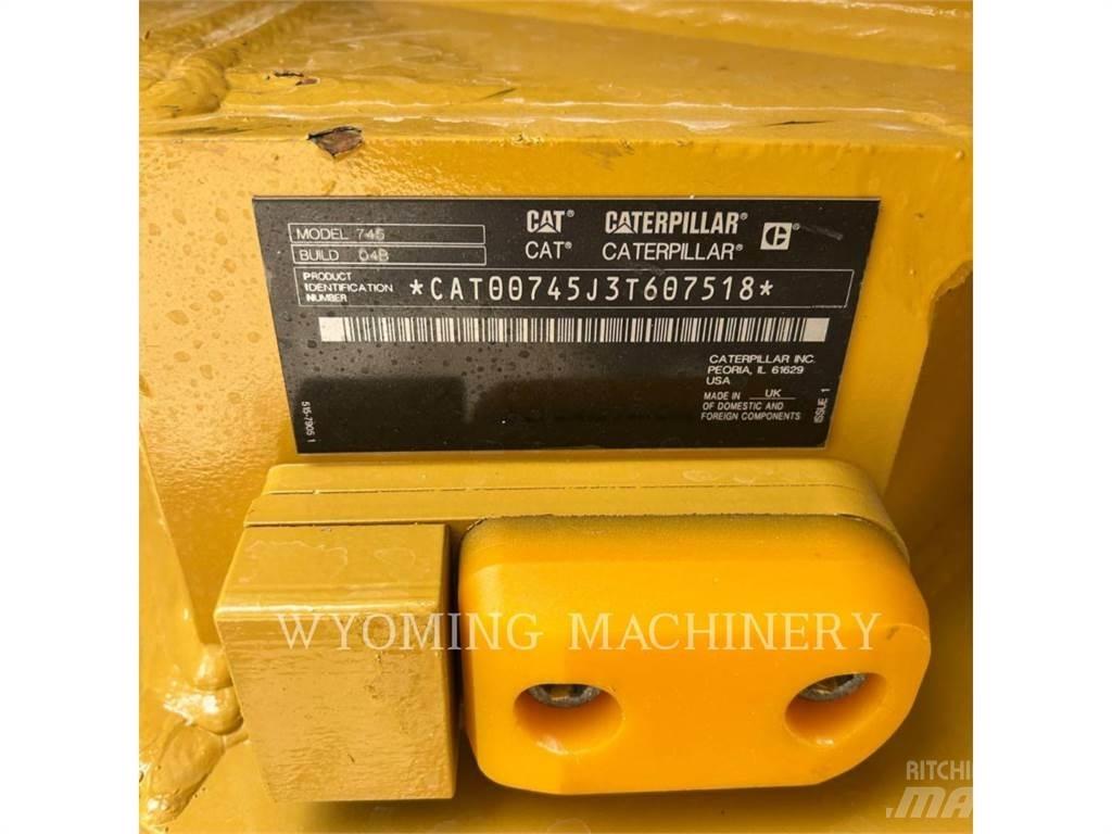 CAT 745 Kloubové dempry