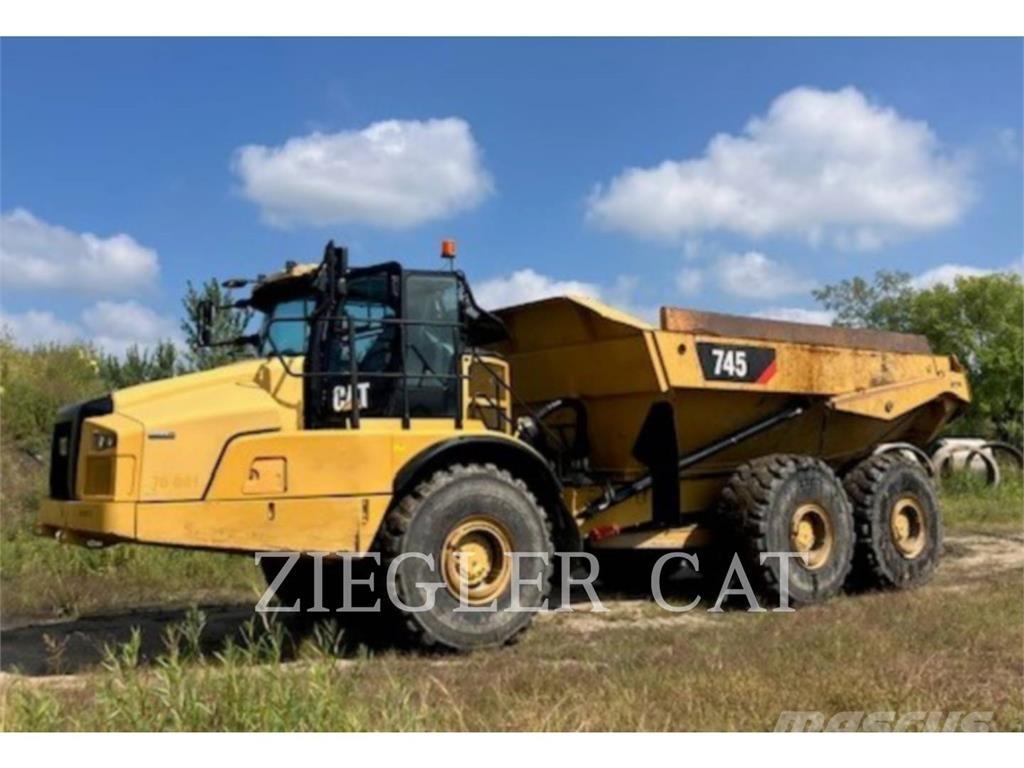 CAT 745 Kloubové dempry
