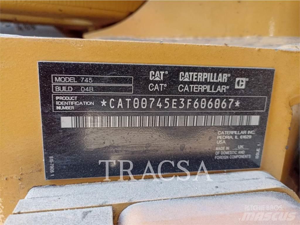 CAT 745 Kloubové dempry